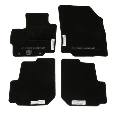 NEW OEM Mitsubishi Mirage G4 Showroom Floor Carpet Mat Set Black MZ315078