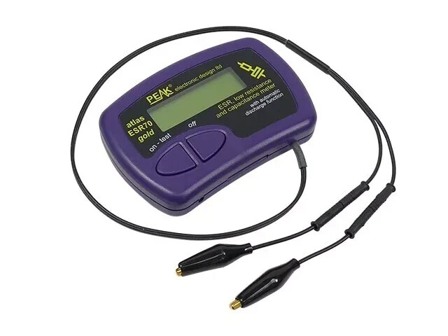 Peak Atlas ESR70 Gold ESR & Capacitance Meter for Circuit Testing