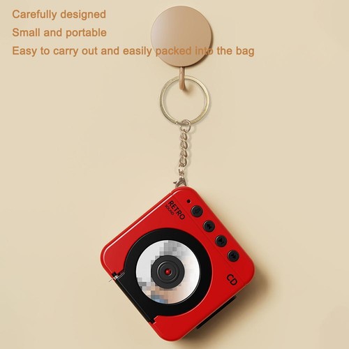 Record Player Keychain Mini-Cd Player Can Change Tape & Songs Fall-prsxd3 xuh - Bild 13 von 15