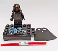LEGO Star Wars Darth Maul 25th Anniversary Minifigure (SW1330) with 25th Base
