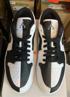 Nike Air Jordan 1 Low SE Homage White Black Split Shoes DR0502-101