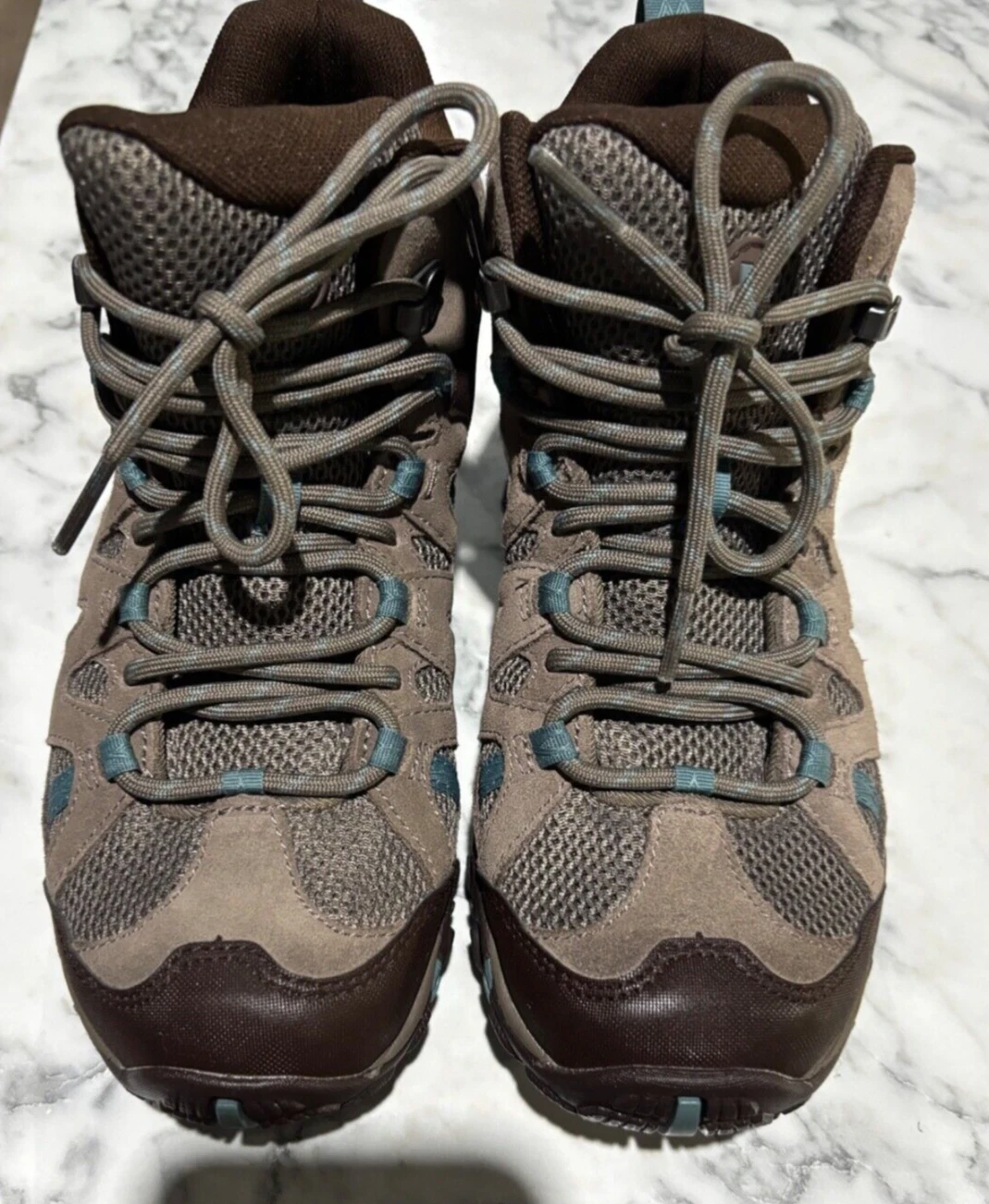 Merrell Best Camping Hiking Boots Shoes Brown Size 6.5 High Top Women's EUC