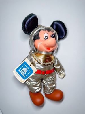 1982  Mickey Mouse Astronaut Doll  Tokyo Disneyland w/ Tags VTG Space Expo