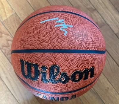 Auto/Autographed Matas Buzelis Signed  Basketball Chicago Bulls PSA/DNA SILVER
