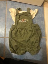 Romper overall / shortfall set carters 6 month new