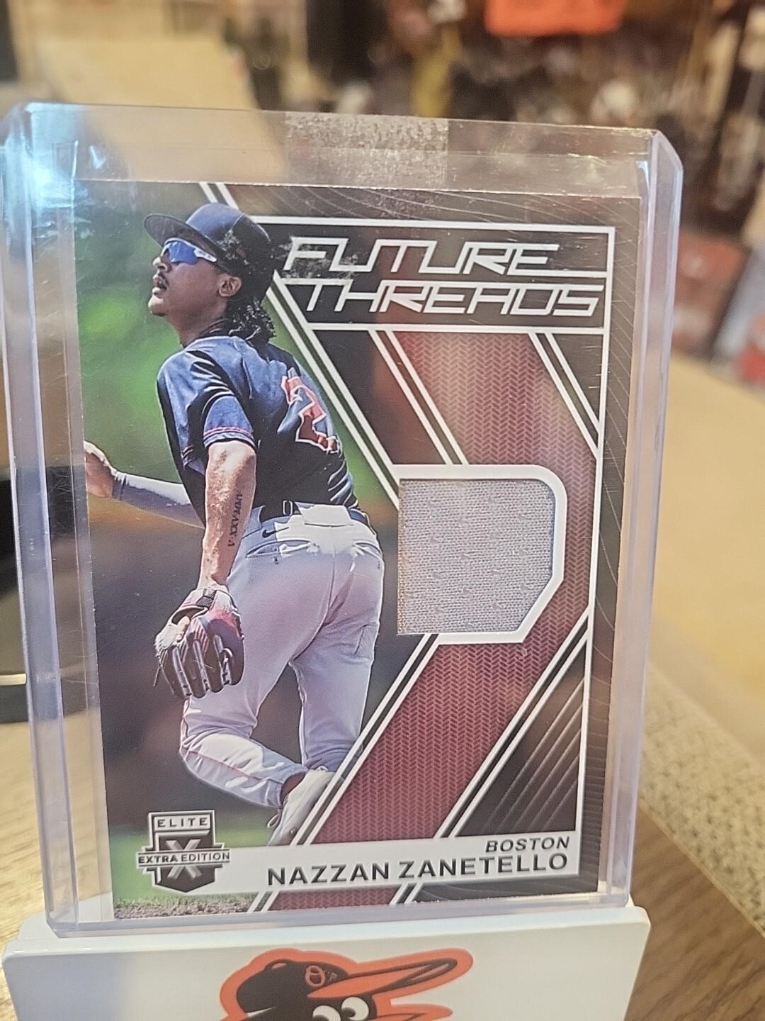 2023 Panini Elite Extra Edition - Future Threads #FT-NZ Nazzan Zanetello