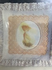 Vintage 1984 Precious Moments Stitchery Pillow Kit 12  x12  . Unopened