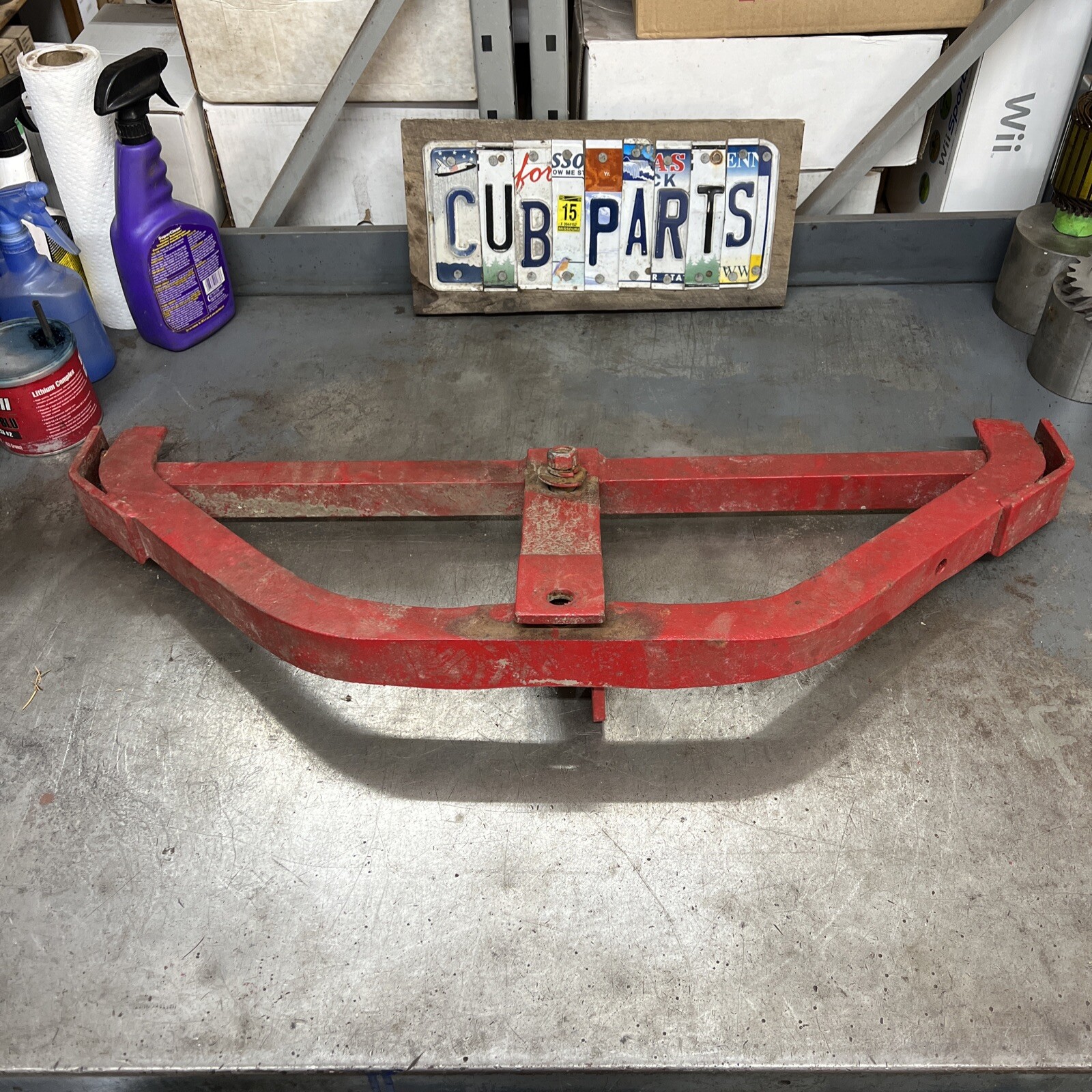 IH Farmall Cub snow plow blade support angle eBay