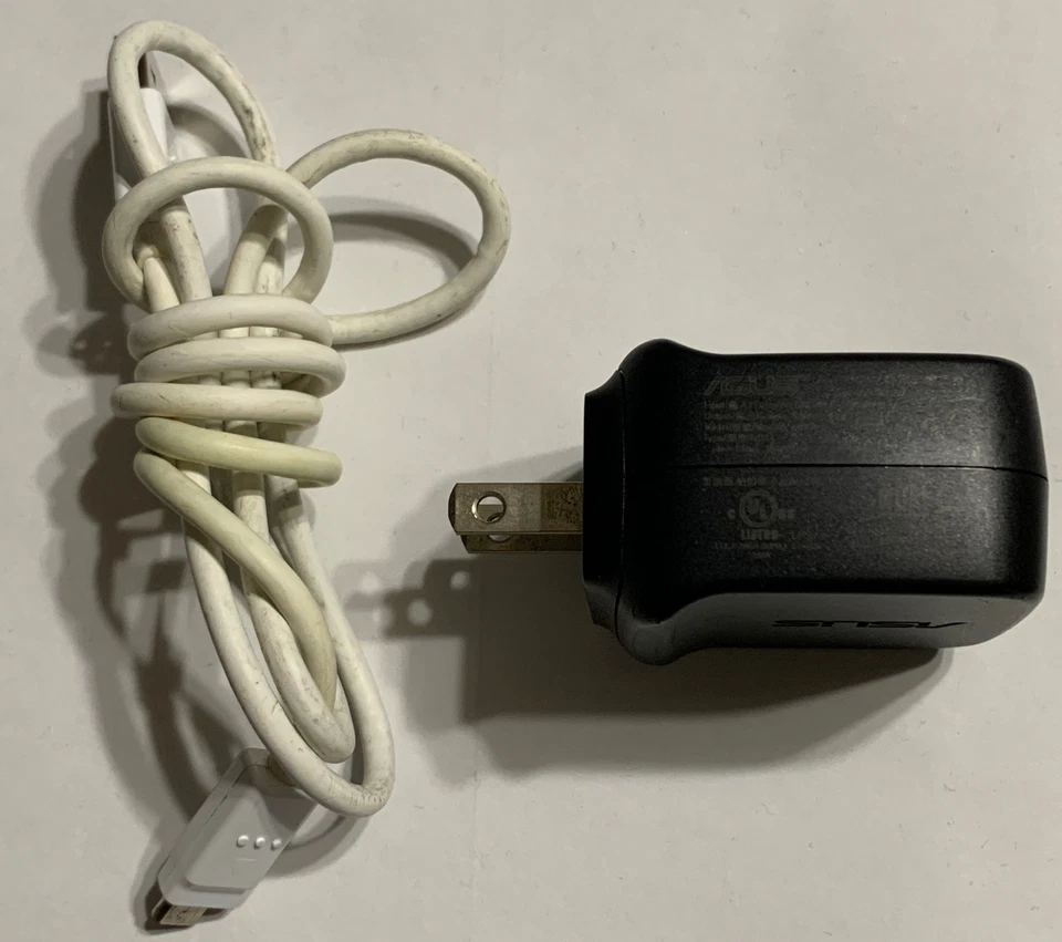 Genuine OEM Asus AD83531 Micro USB AC Adaptor Wall Charger with Micro-USB Cable - Image 3 of 4