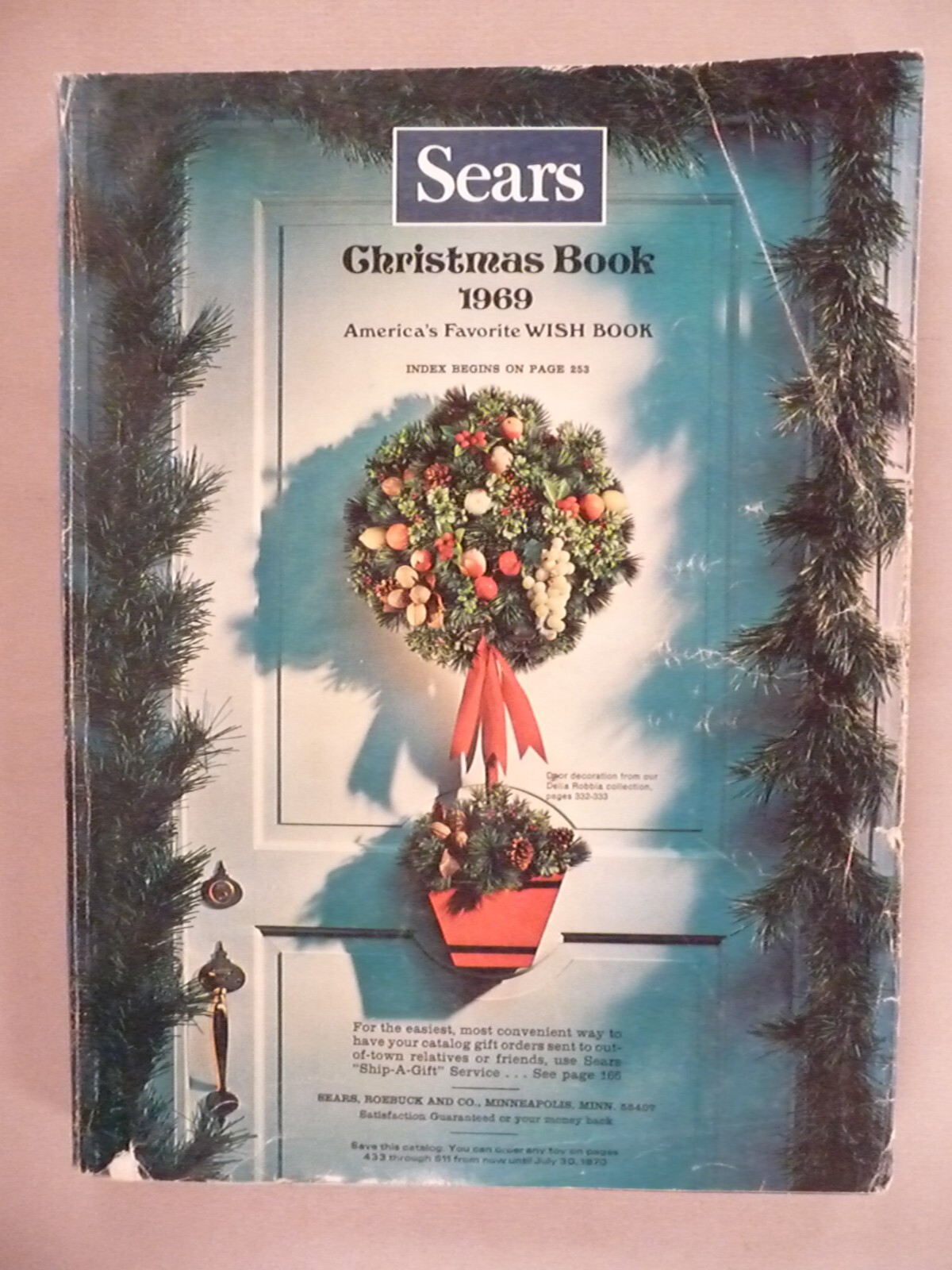 Sears CATALOG - Christmas, 1969 ~~ Christmas Book; toys | eBay