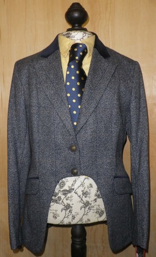 Ladies Navy Tweed Pytchley Mears County 