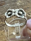 N.E From Vintage  Denmark 925S Sterling Silver Ring vtg estate 637