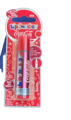 Lip Smackers Coca Cola 519 Soda Pop Flavours Year 2008
