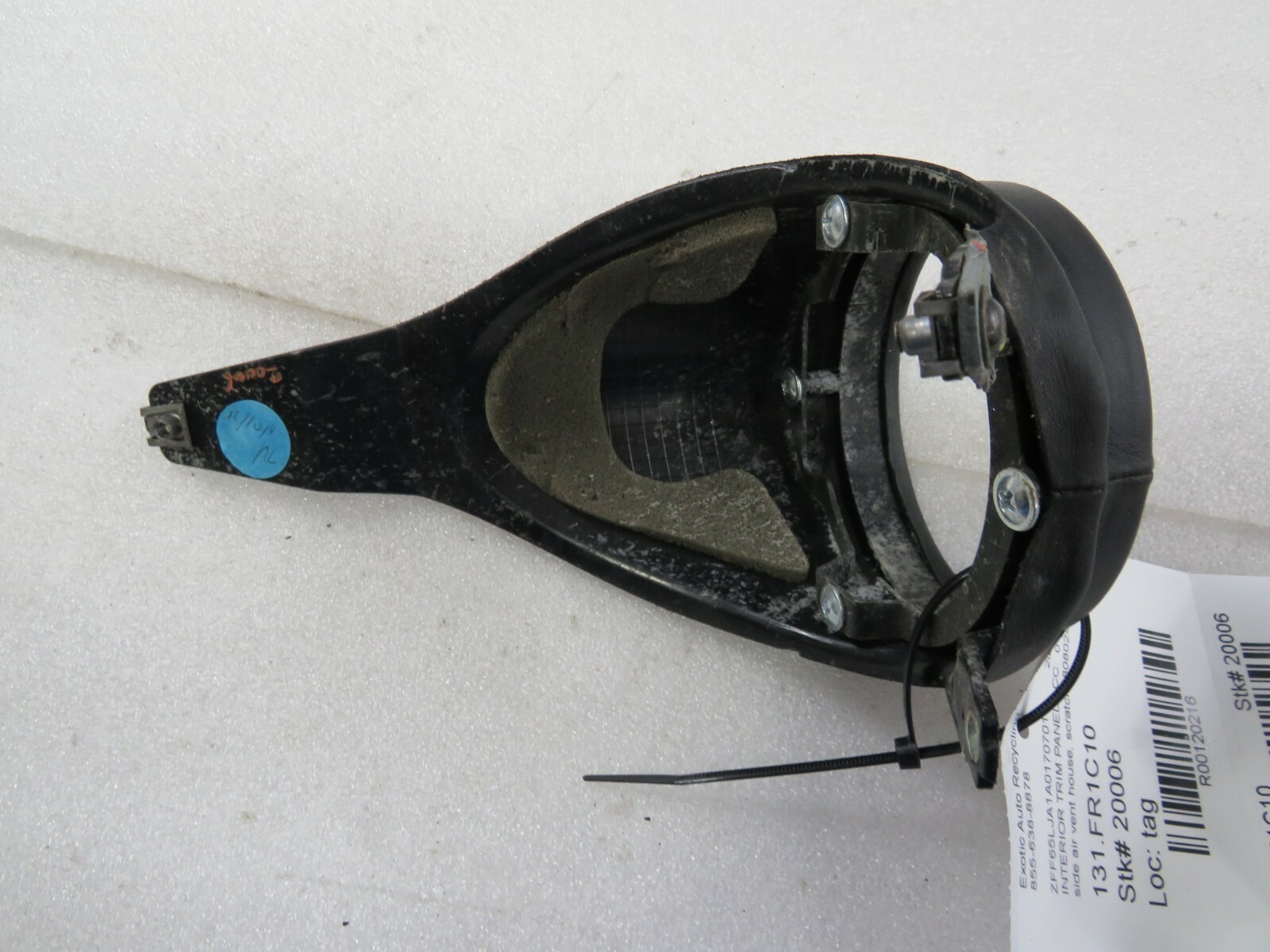 Ferrari California, Side Air Vent Housing, Used, P/N 808024