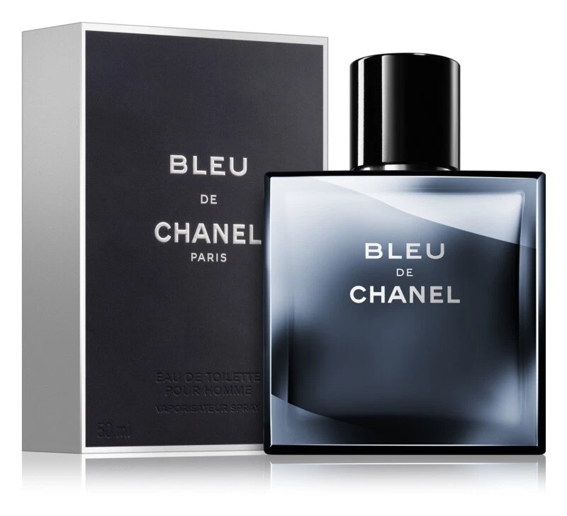 Chanel Bleu de Chanel Men's Eau de Toilette, 1.7 oz Body, Green-Aromatic, Woody, Liquid, Citrus-Fruity, Cologne, Eau de Toilette