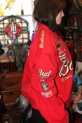Chase Authentics Medium Dale Earnhardt, Jr. Bud Budweiser Coat