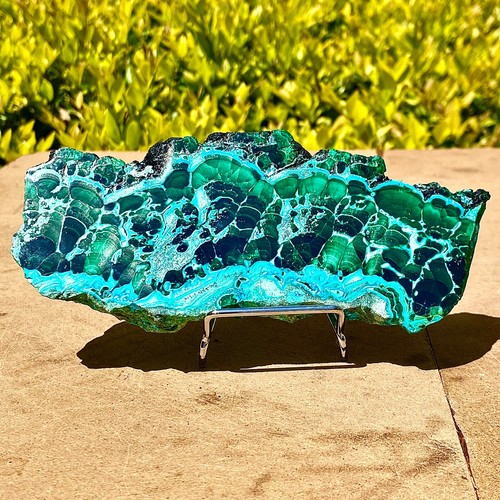 453G Natural polyophthalmic Silicon malachite crystal gloss mineral specimen - 第 13/13 張圖片