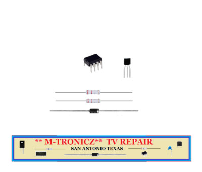  SHARP LC-46LE830U  DPS-127BP A  RUNTKA790WJQZ REPAIR KIT   2 long 5 short blink