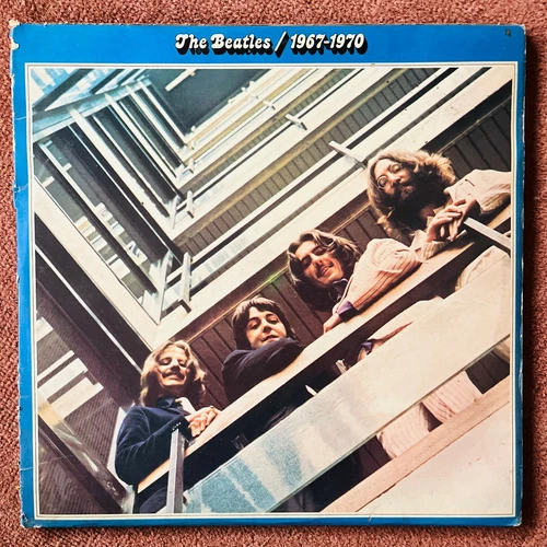 The Beatles 1967-1970 Gatefold Double Blue 12" Vinyl LP 1978 Reissue Apple Recs
