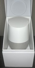 Google Home Smart Speaker with Google Assistant, White/Slate - OPEN BOX
