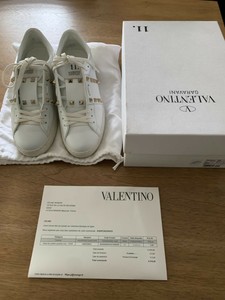 Sneakers Open avec bande lamée pour Femme | Valentino Boutique en ligne