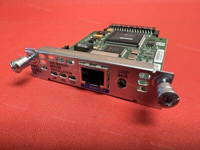 Cisco HWIC-1DSU-T1 • T1 CSU/DSU WAN Interface Card FREE SHIPPING | eBay