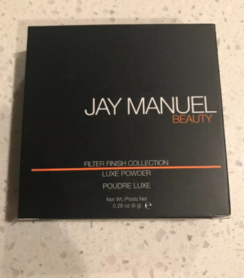 Jay Manuel Beauty Luxe FACE POWDER Light Filter 3 Finish Collection .28 oz New