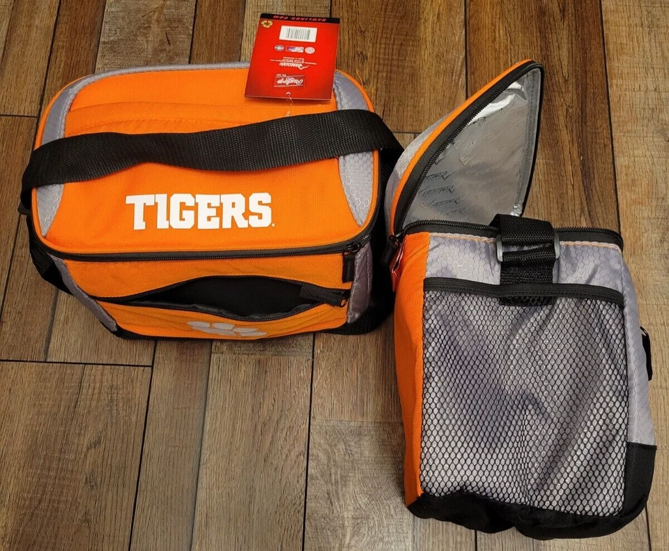 Clemson Tigers Rawlings 12 latas enfriador naranja/negro/gris/blanco nuevo con etiquetas Foto 4 de 4