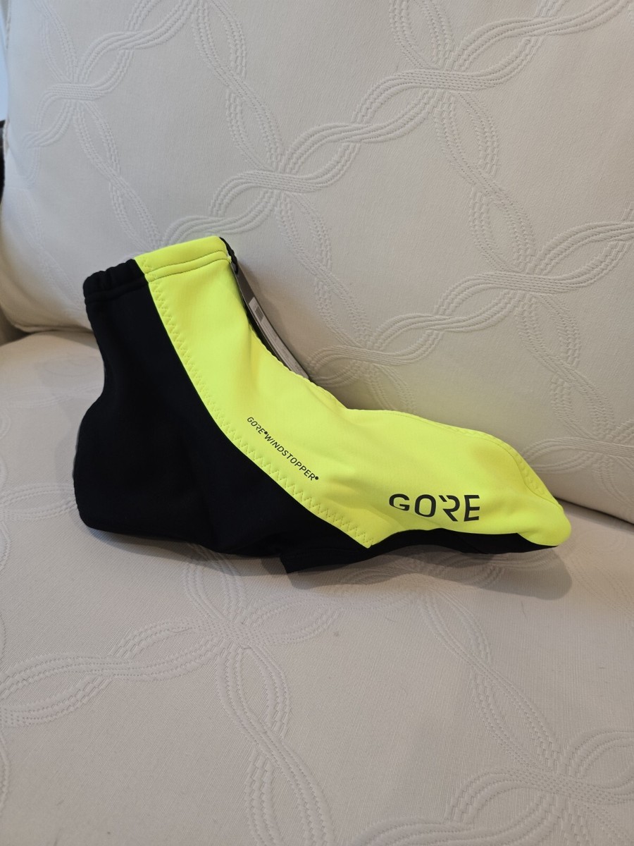 100392 Gore Windstopper Thermo Overshoes S Neon Yellow Black