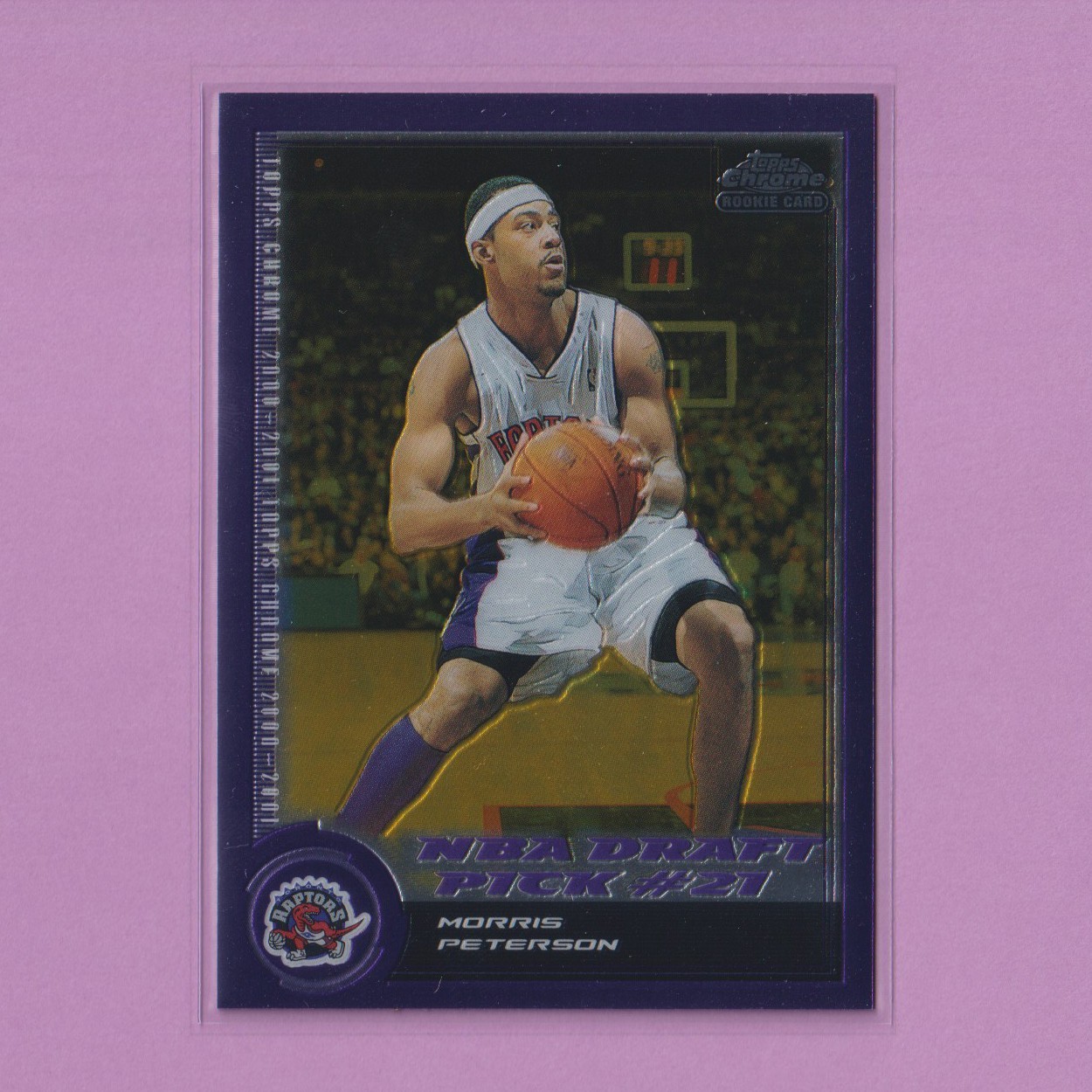 2000-01 Topps Chrome #170 Morris Peterson RC Rookie SN /1999