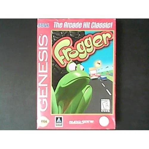 Frogger For Sega Genesis Vintage Arcade