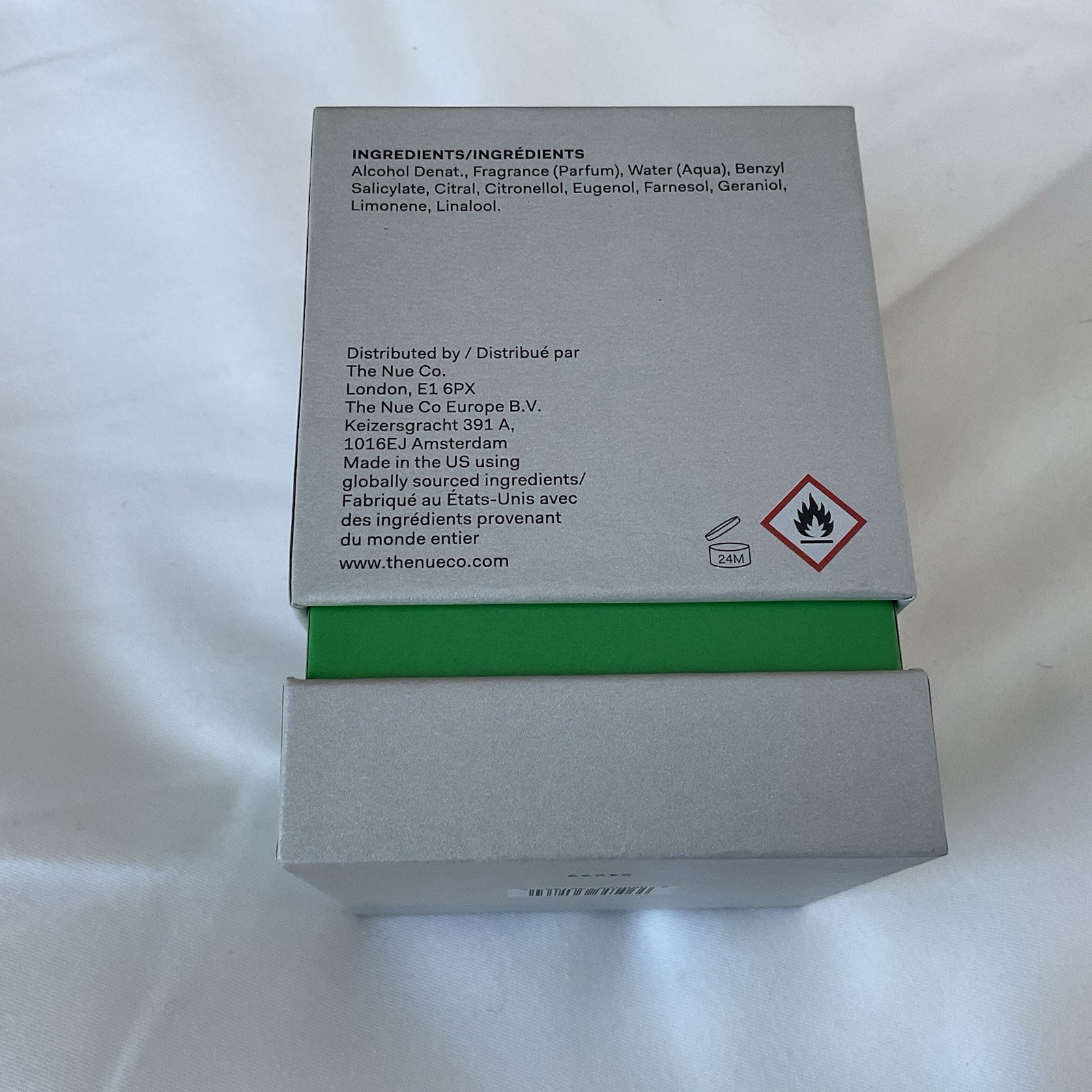 The NUE CO Mind Energy Focus UNISEX Fragrance 50ml  NEW Sealed Box Ret $125