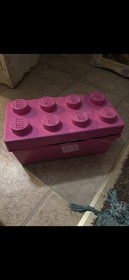 LEGO Juniors 10674 Pink Carrying Case Set with Bricks and Instructions