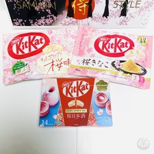 KitKat Japan Sakura Chocolate 3 Flavors 32 Bars Japan Limited Edition Set