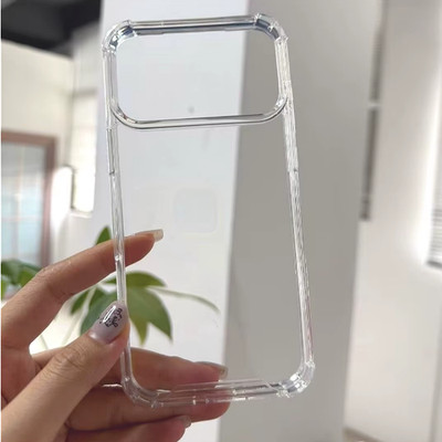 Shockproof Clear Case for iPhone 17 / 17 Air / 17 Pro / 17 Pro Max Hard Cover