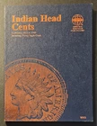 INDIAN HEAD CENT COLLECTION 1857-1909,  16- PENNIES in a WHITMAN FOLDER ALBUM