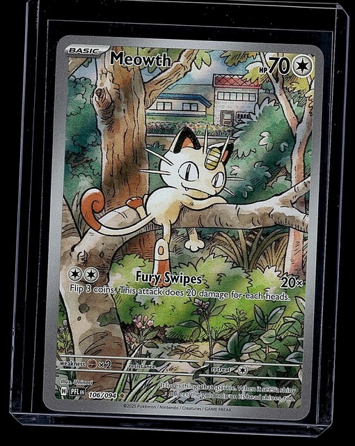 Meowth #106 (Phantasmal Flames)