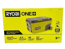 RYOBI Pi1824QBT 18V 24Qt. Hybrid Battery Powered Iceless Cooler (Tool Only)