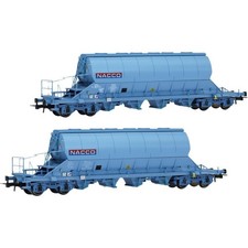 Jouef HJ6230 H0 2er Set Schwenkdachwagen Taoos, NACCO, Ep. VI H0 + Neu