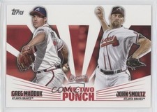 2023 Topps Series 1 One-Two Punch Greg Maddux John Smoltz #12P-20 HOF 00t5