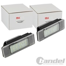 2x NTY LED KENNZEICHENLEUCHTE passend für CITROËN C-ELYSEE C3 DS3 DS5 PEUGEOT