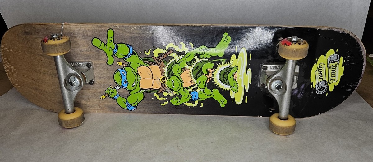 その他 TurtleBeach SANTACRUZ Santa Cruz Tmnt Ninja Turtles Cruiser Skateboard Complete-8.39X26
