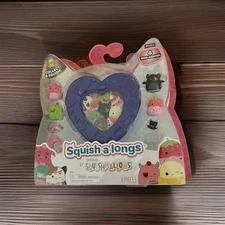 Squish-a-longs Squishmallows Series 2 Valentines Edition W/ Mont Scarlet Charles