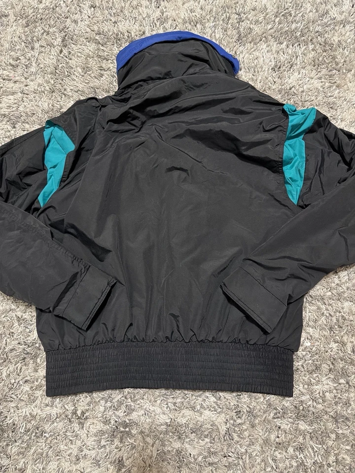 Vintage Gear For Sports Black Nylon Windbreaker Jacket Men’s Large 90s - Image 2 of 4