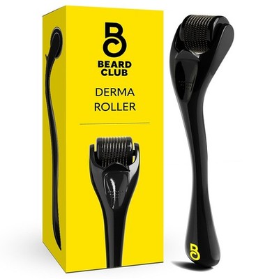The Beard Club Derma Roller for Face, Body and Scalp - Microneedling for Men and