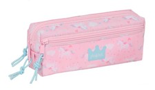 GLOWLAB KIDS Triple Small Pencil Case, Children's Pencil Case, Ideal for Schoo