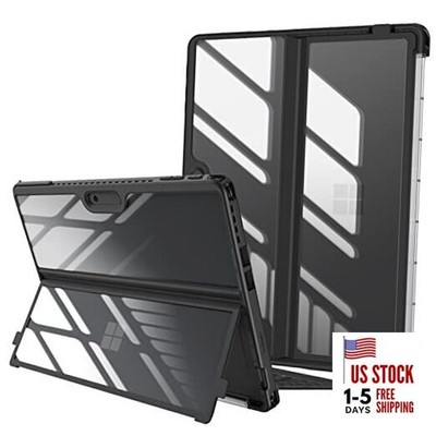 Hard Case for 13 Inch Microsoft Surface Pro 11/10/9 - Shockproof Folio Black