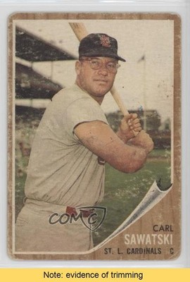 1962 Topps Carl Sawatski #106 READ 0m2c