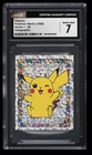 1998 Pokemon Merlin Series 1 Winking Pikachu CGC 7 U.K. #S6 Holographic
