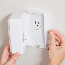 Award Winning Childproof Electrical Outlet Lock Box | Phone Charger Lock Wall...